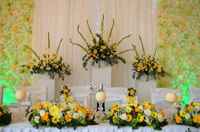 EFEKT-dekoracje ślubne, weselne. Dekoracje światłem. Florystyka